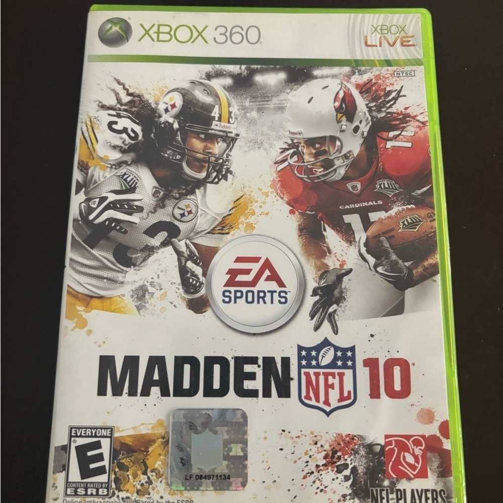 Microsoft Xbox 360 Madden NFL 10 Game -